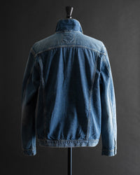 Big John M6010SL Vintage 60's Selvedge Denim Trucker Jacket - Antique Wash | Big John Jackets & Coats | JEANSTORE