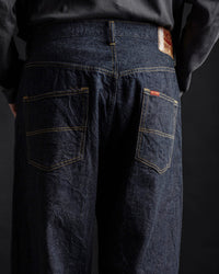 Big John M101SLB Wide Straight Jeans - SL Vintage 12oz Selvedge Denim Onewash