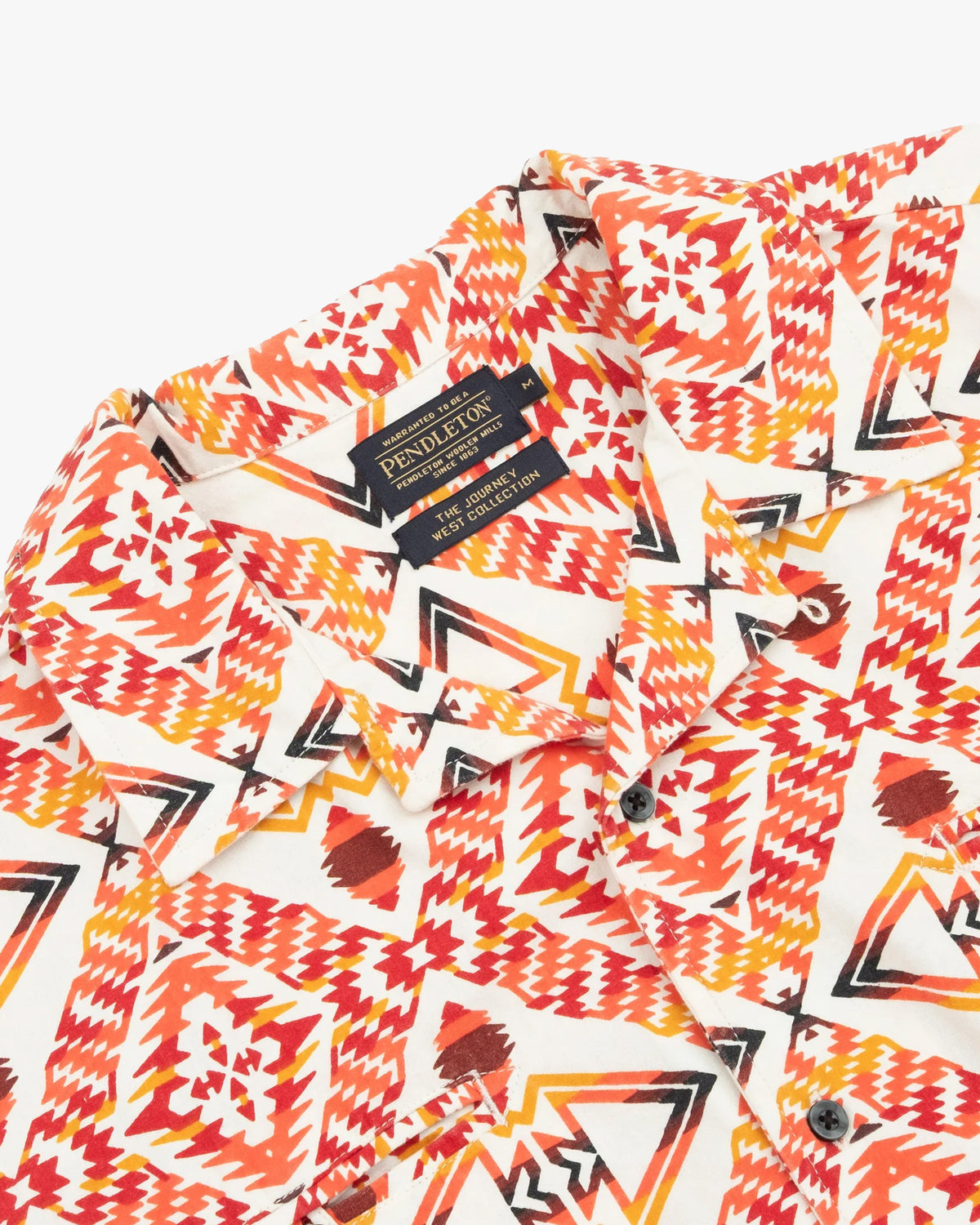 Pendleton Two Pocket Camp Shirt - Thunder Earthquake Cream