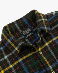 Pendleton Big Pocket Check Shirt - Peat Green