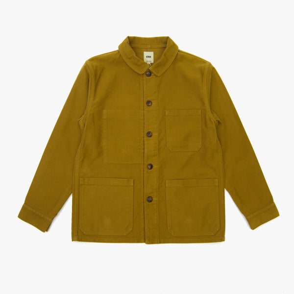 FOB Factory F2373 French Moleskin Jacket - Khaki | FOB Factory Jackets & Coats | JEANSTORE