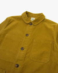 FOB Factory F2373 French Moleskin Jacket - Khaki | FOB Factory Jackets & Coats | JEANSTORE