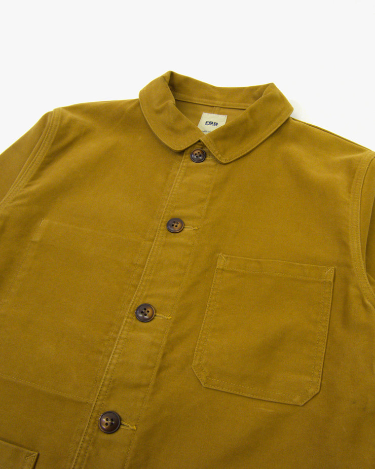 FOB Factory F2373 French Moleskin Jacket - Khaki