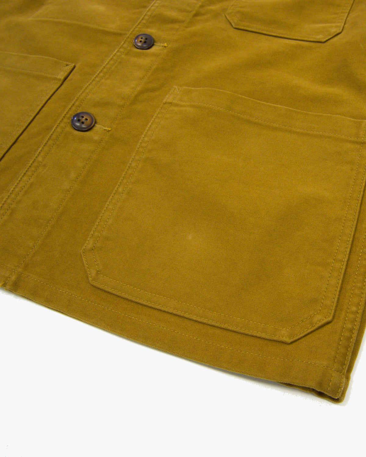 FOB Factory F2373 French Moleskin Jacket - Khaki | FOB Factory Jackets & Coats | JEANSTORE