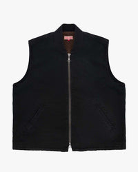 Dubbleware Cavva Fleece Vest - Washed Black