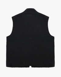 Dubbleware Cavva Fleece Vest - Washed Black