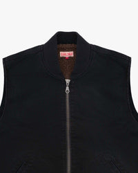 Dubbleware Cavva Fleece Vest - Washed Black