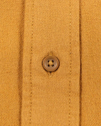 Dubbleware Notched Pocket Flannel Overshirt - Golden Tan | Dubbleware Shirts | Jeanstore