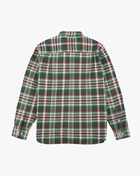 Dubbleware Heritage Check Workshirt - Green Plaid