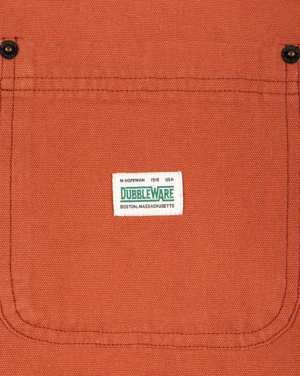 Dubbleware Lined Snap Overshirt - Dusty Brick Canvas