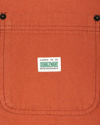 Dubbleware Lined Snap Overshirt - Dusty Brick Canvas