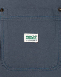 Dubbleware Lined Snap Overshirt - Indigo Canvas