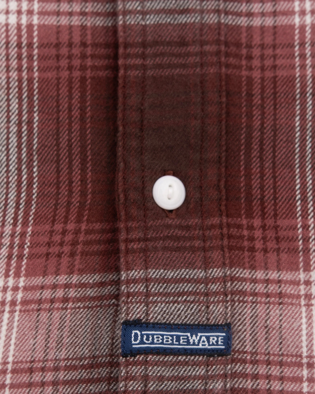 Dubbleware Heritage Check Workshirt - Brown / Maroon Plaid | Dubbleware Shirts | JEANSTORE