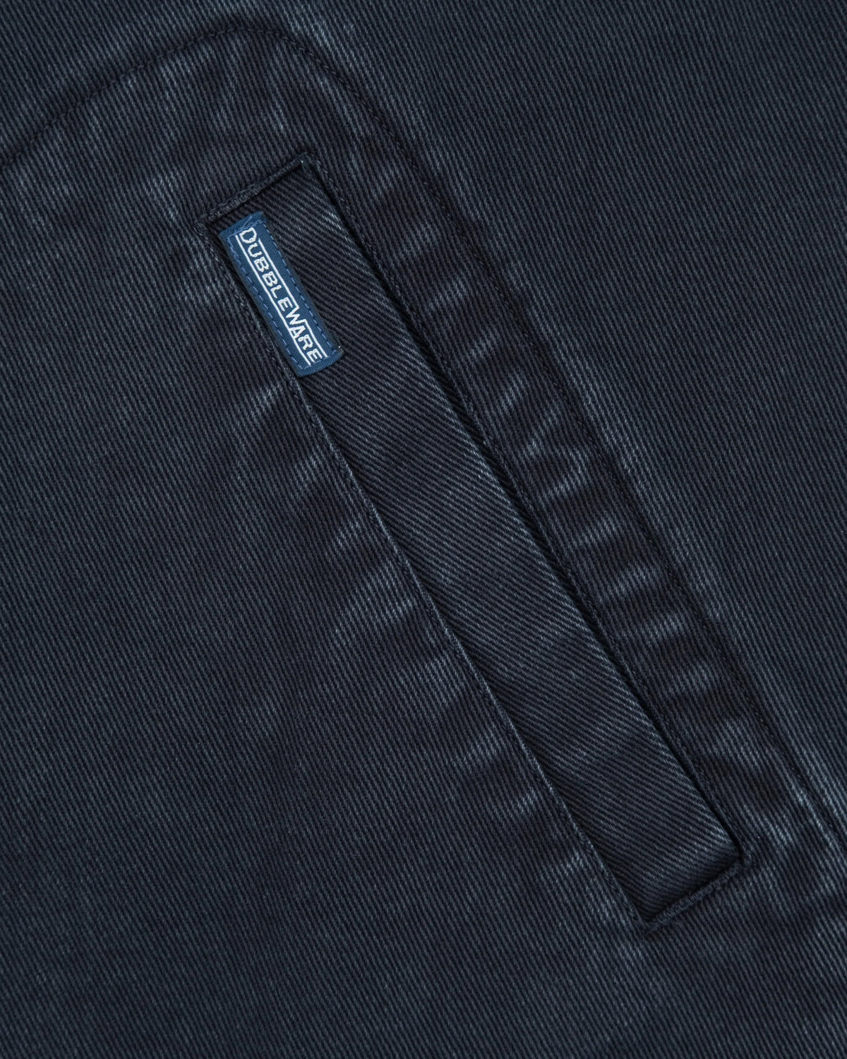 Dubbleware Crop Mechanic Jacket - Dark Navy Garment Dyed