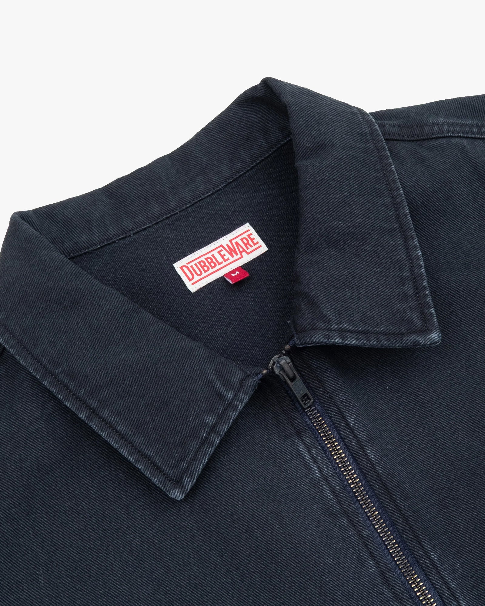 Dubbleware Crop Mechanic Jacket - Dark Navy Garment Dyed