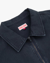 Dubbleware Crop Mechanic Jacket - Dark Navy Garment Dyed