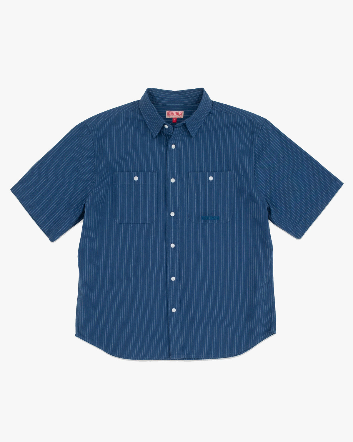 Dubbleware S/S Workshirt - Denim Stripe