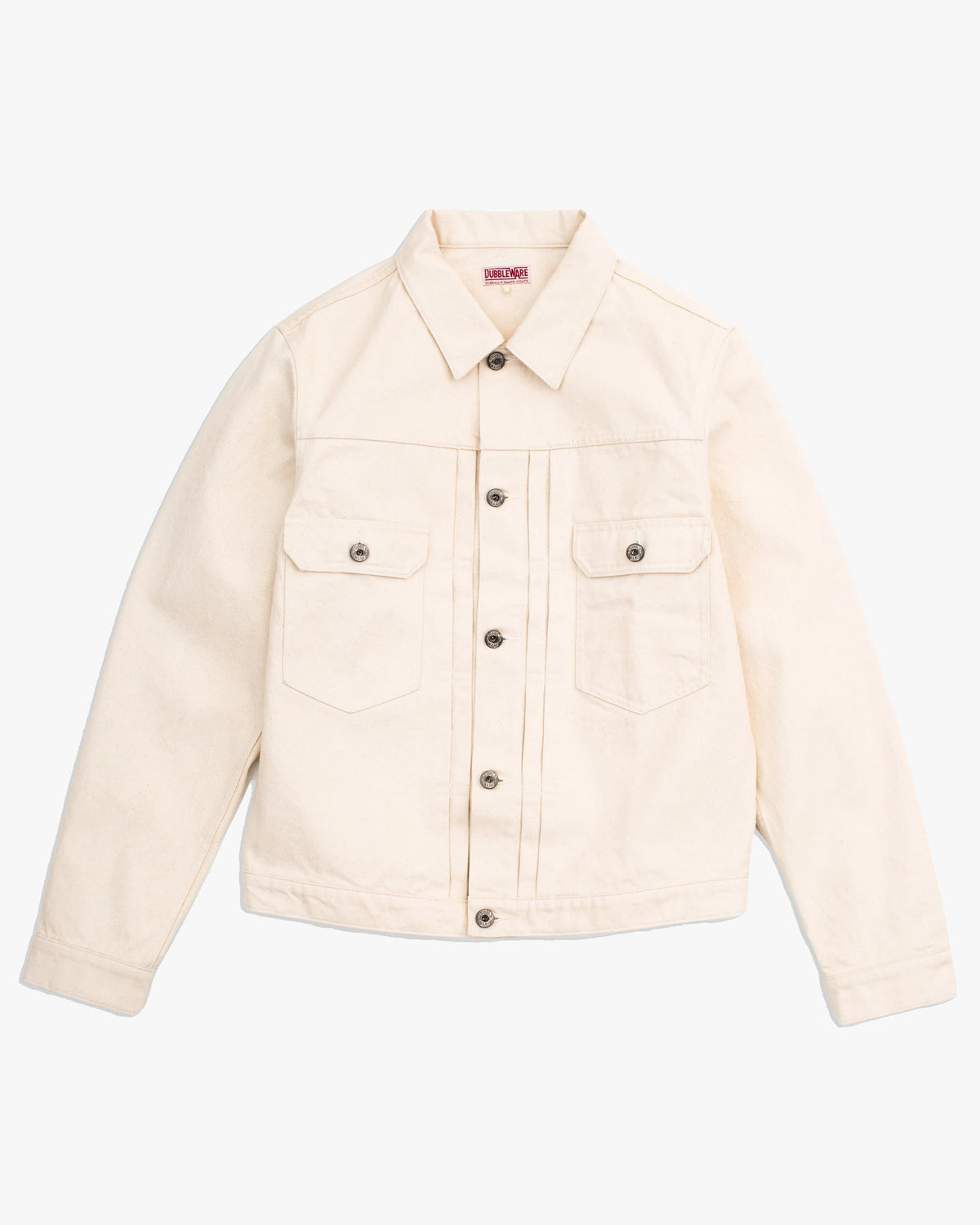 Dubbleware Type II Selvedge Denim Jacket - Ecru | Dubbleware Jackets & Coats | JEANSTORE