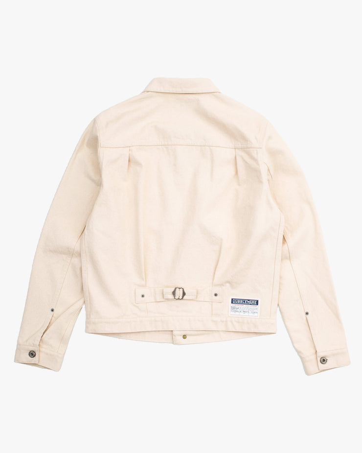 Dubbleware Type II Selvedge Denim Jacket - Ecru