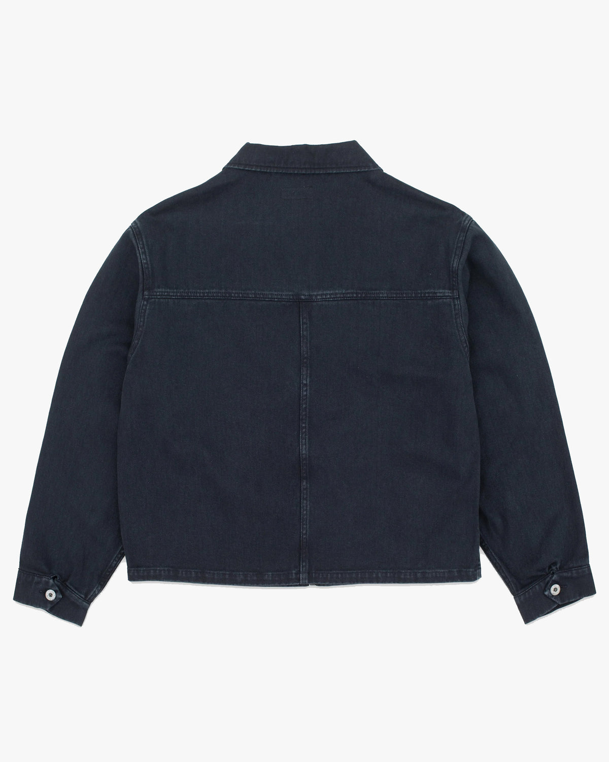 Dubbleware Crop Mechanic Jacket - Dark Navy Garment Dyed