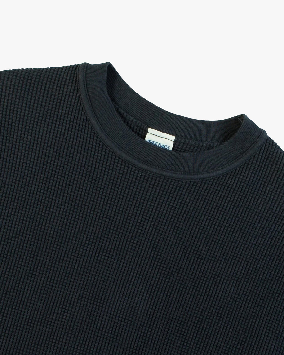 Dubbleware Heavy Waffle Sweatshirt - Dark Navy