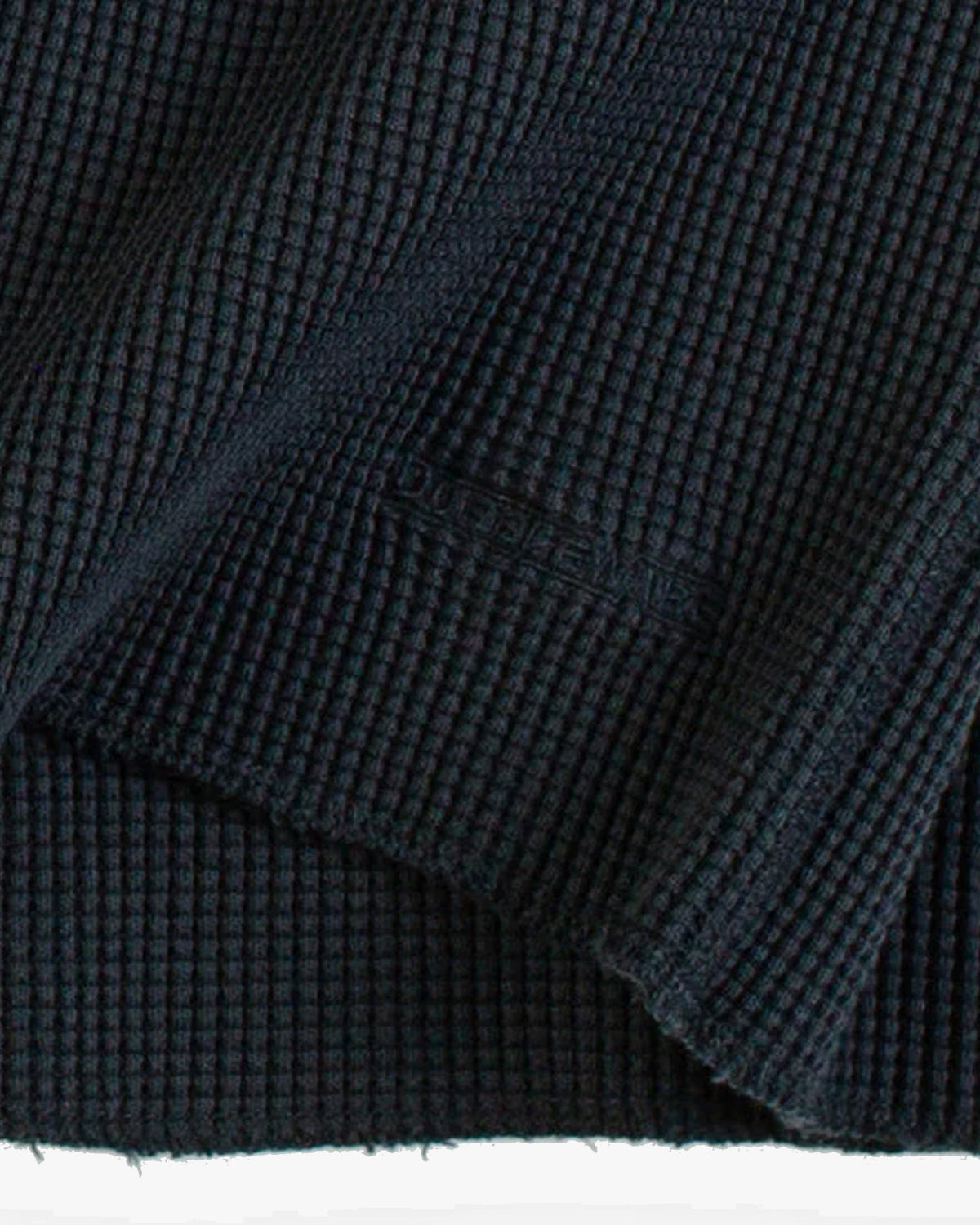 Dubbleware Heavy Waffle Sweatshirt - Dark Navy
