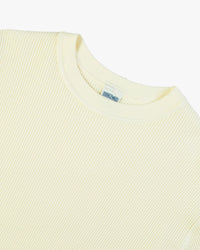 Dubbleware Heavy Waffle Sweatshirt - Marshmallow
