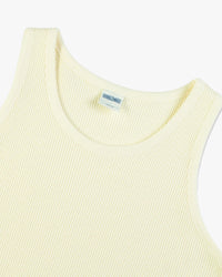 Dubbleware Heavy Waffle Tank Top - Marshmallow | Dubbleware T Shirts | JEANSTORE