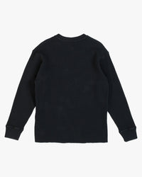 Dubbleware Heavy Waffle Sweatshirt - Dark Navy