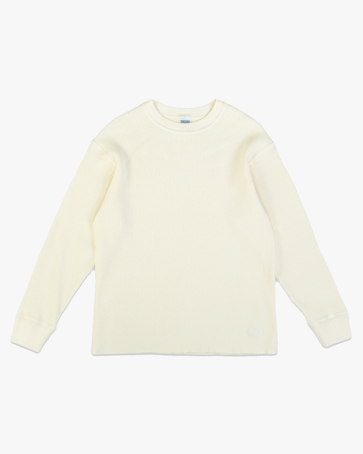 Dubbleware Heavy Waffle Sweatshirt - Marshmallow