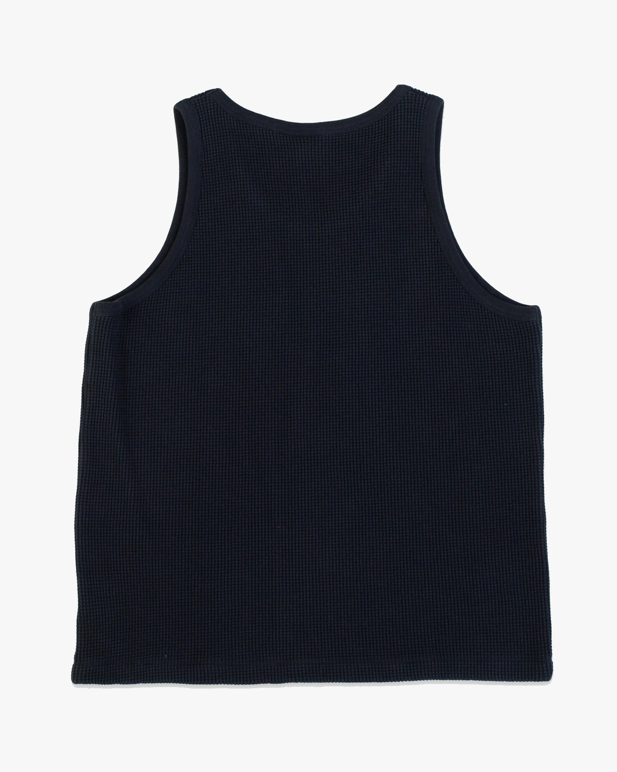 Dubbleware Heavy Waffle Tank Top - Dark Navy | Dubbleware T Shirts | JEANSTORE