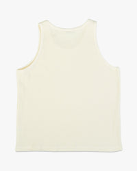 Dubbleware Heavy Waffle Tank Top - Marshmallow | Dubbleware T Shirts | JEANSTORE