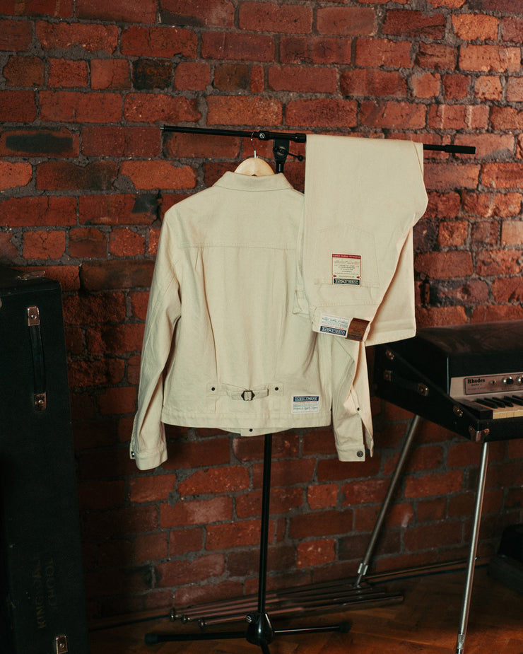 Dubbleware Type II Selvedge Denim Jacket - Ecru