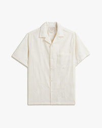 Portuguese Flannel Duke Shirt - Ecru