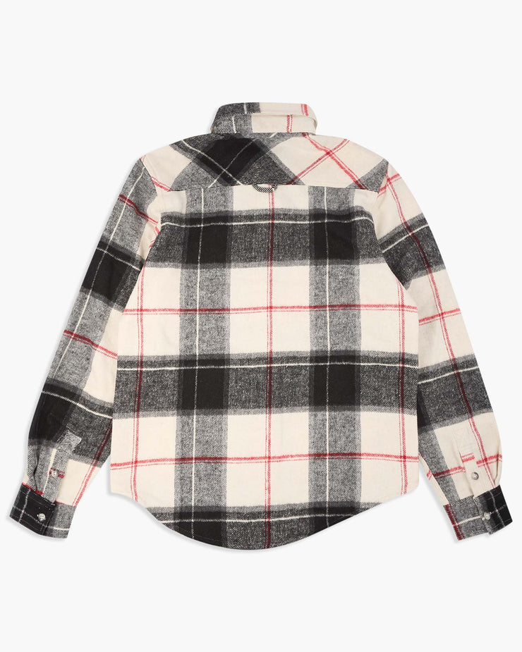 Dubbleware Barrington Brushed Flannel Shirt - Tan Plaid