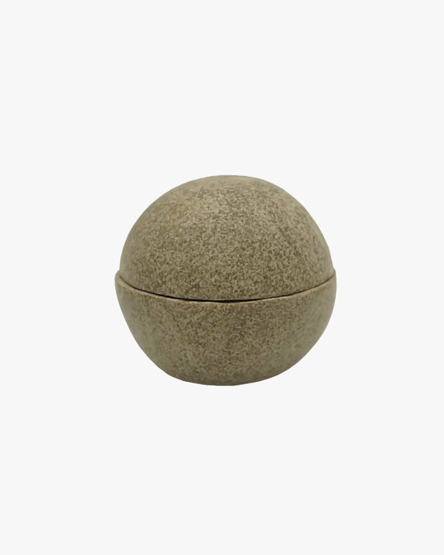 Japan Best Haze Ceramic Warosoku Candle Holder - Dark Clay | Japan Best Miscellaneous | JEANSTORE