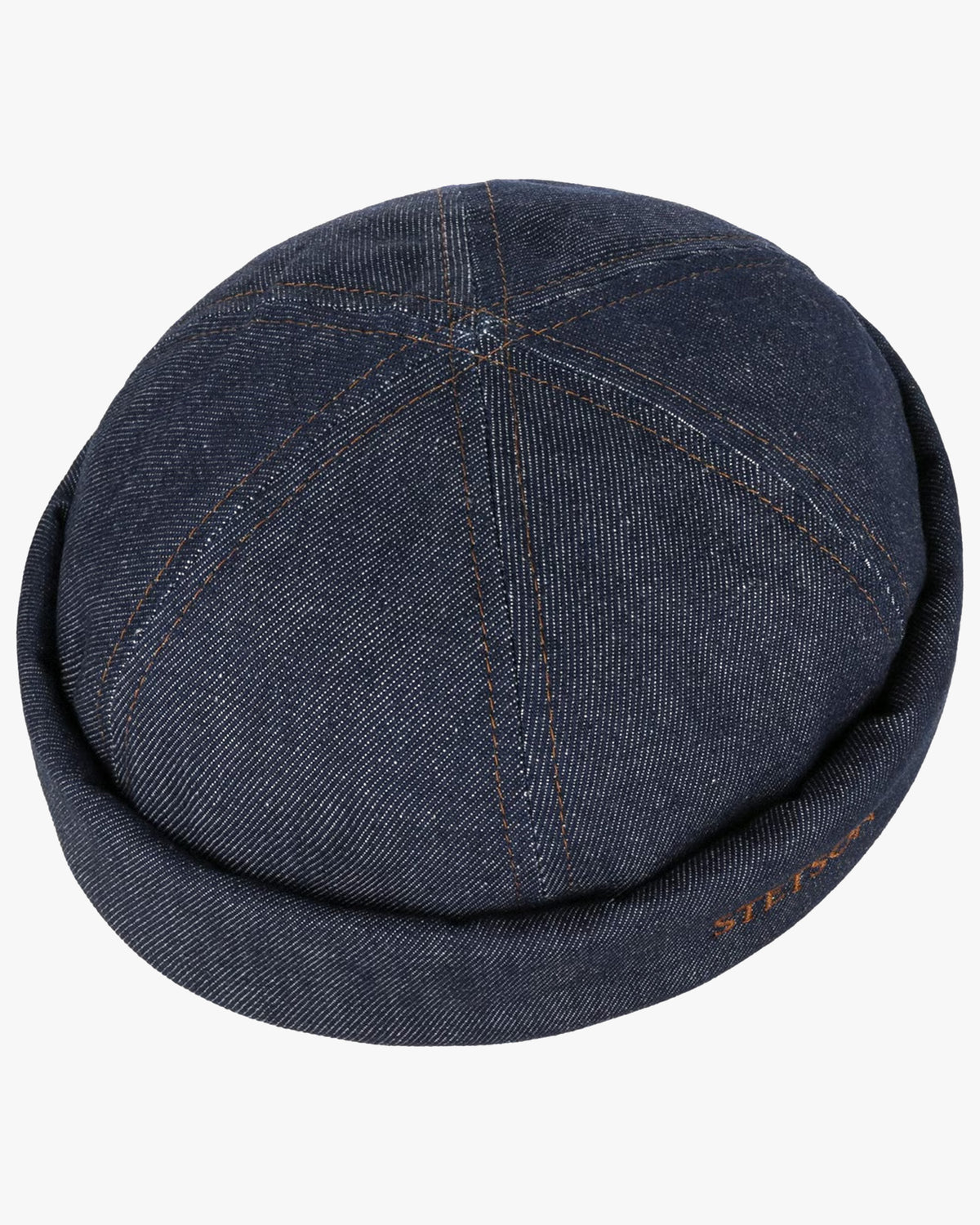 Stetson Sustainable Denim Docker Cap - Dark Denim