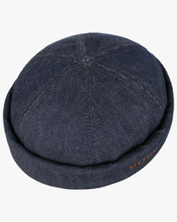 Stetson Sustainable Denim Docker Cap - Dark Denim