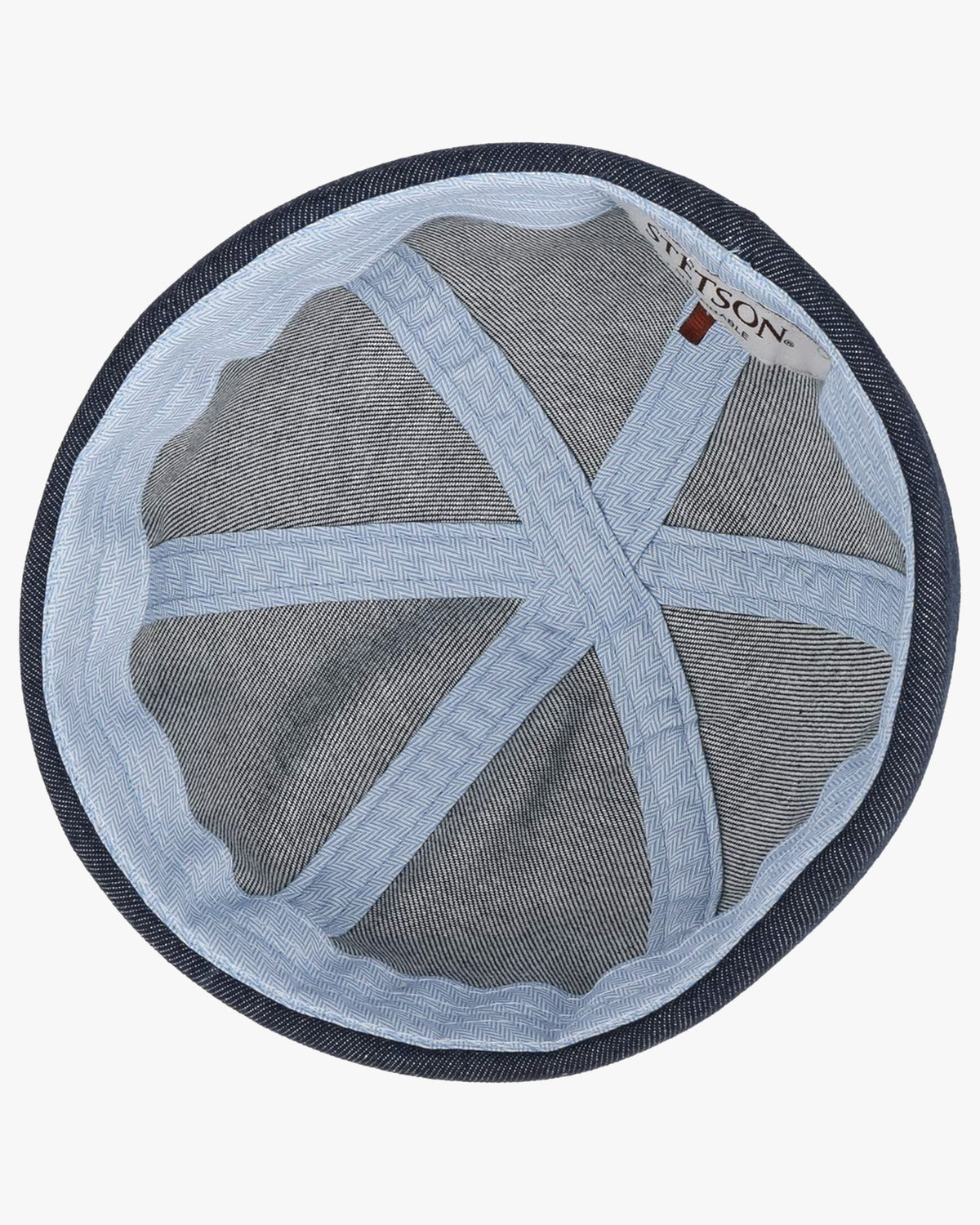 Stetson Sustainable Denim Docker Cap - Dark Denim