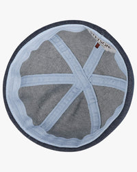 Stetson Sustainable Denim Docker Cap - Dark Denim