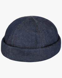 Stetson Sustainable Denim Docker Cap - Dark Denim
