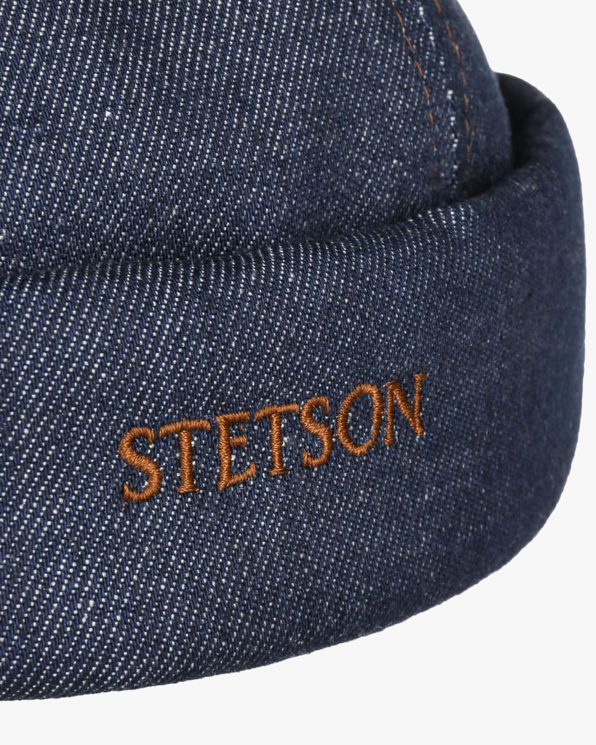 Stetson Sustainable Denim Docker Cap - Dark Denim