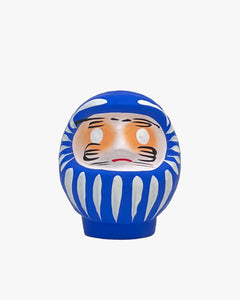 Japan Best Daimonya Daruma Wishing Doll 9cm - Blue / Work & School Accomplishment