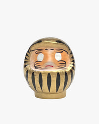 Japan Best Daimonya Daruma Wishing Doll 9cm - Gold / Wealth & Prosperity