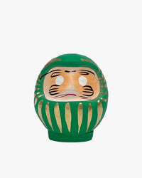 Japan Best Daimonya Daruma Wishing Doll 9cm - Green / Health & Longevity | Japan Best Miscellaneous | JEANSTORE