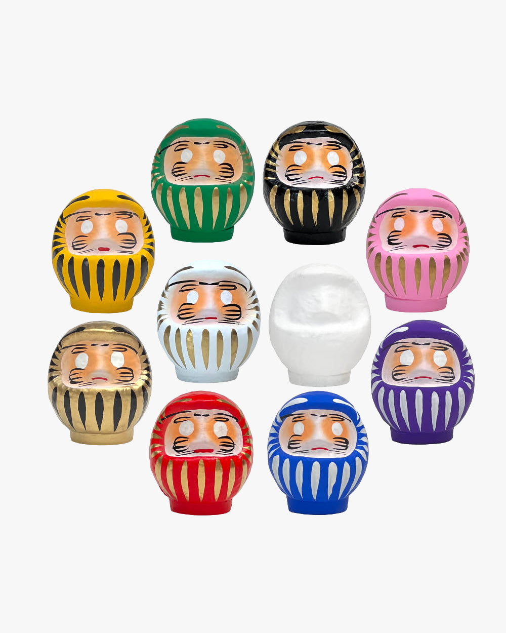 Japan Best Daimonya Daruma Wishing Doll 9cm - Black / Success In Business | Japan Best Miscellaneous | JEANSTORE