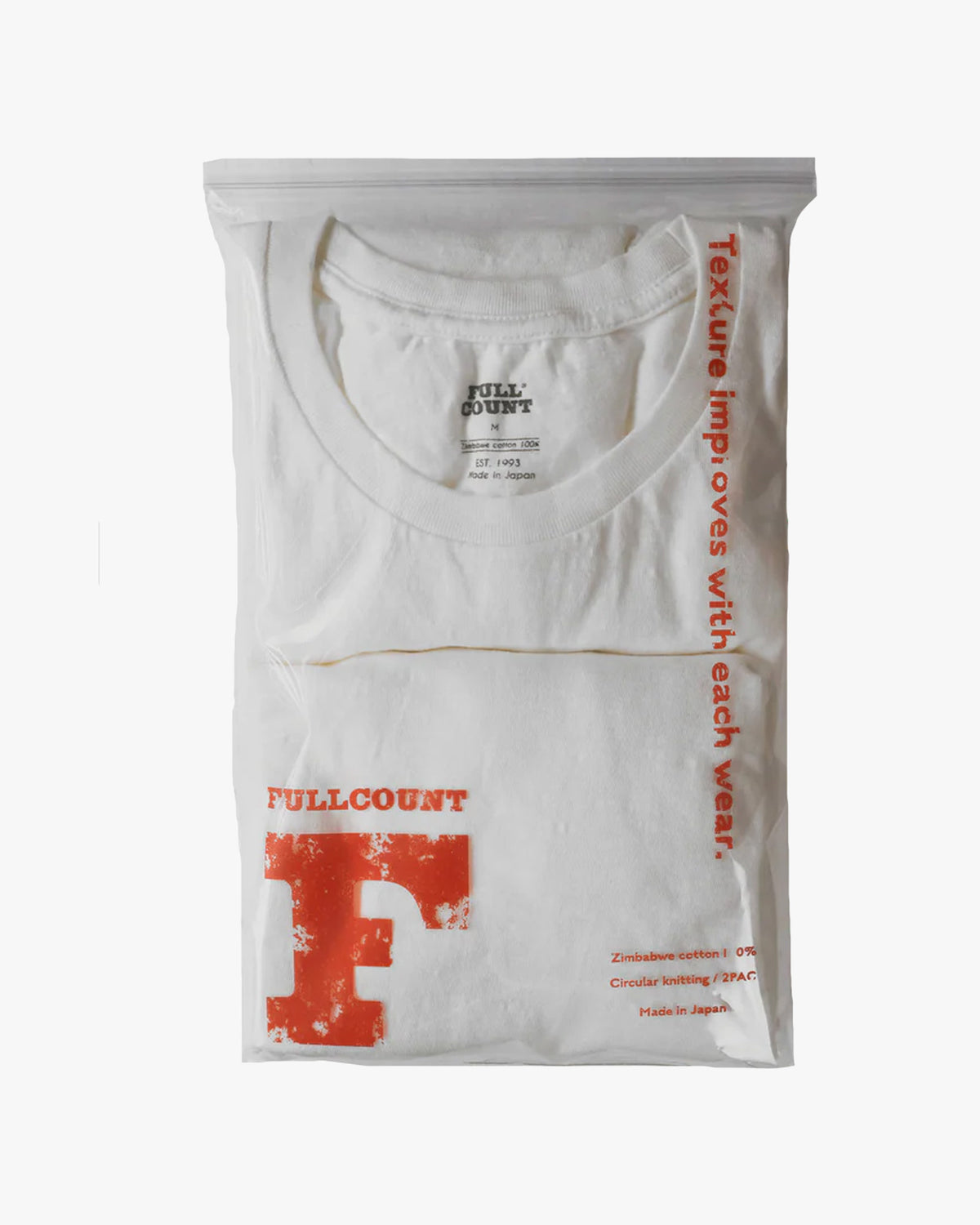 Fullcount 5503-1000 2-Pack Tubular Tees - White