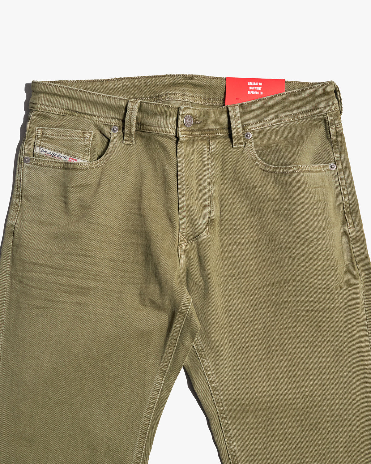 Diesel 1986 Larkee-Beex Regular Tapered Mens Jeans - 0QWTY / Green