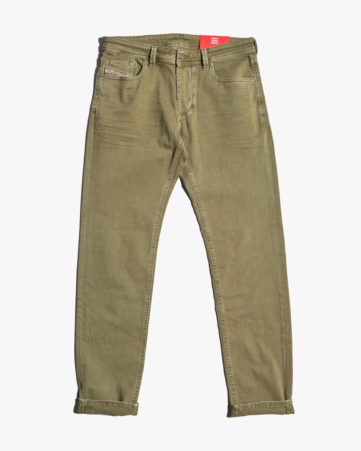 Diesel 1986 Larkee-Beex Regular Tapered Mens Jeans - 0QWTY / Green