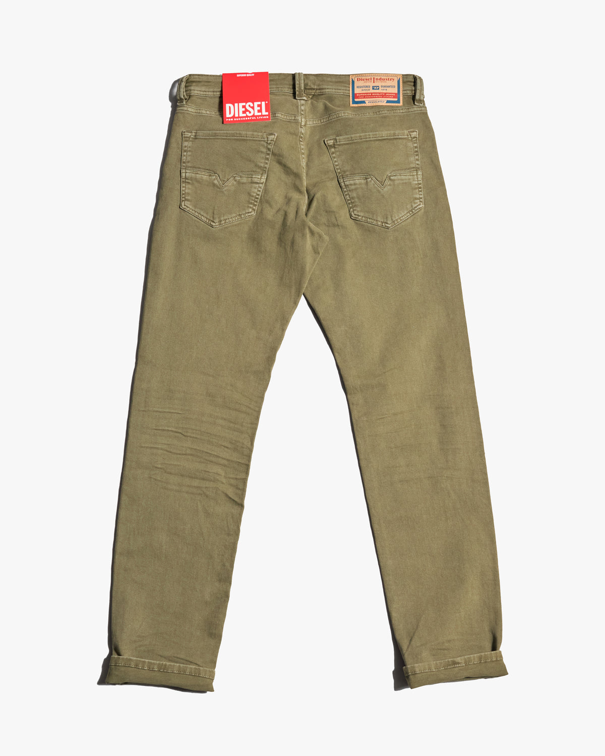 Diesel 1986 Larkee-Beex Regular Tapered Mens Jeans - 0QWTY / Green